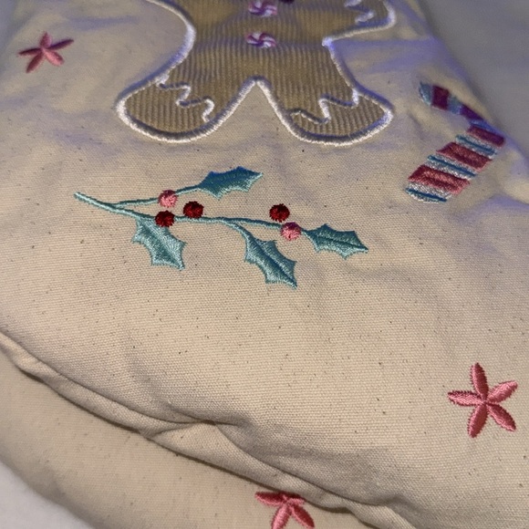 Cupcakes and cashmere Christmas whimsical Wonderland set of two stockings - Picture 9 of 14